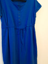 Load image into Gallery viewer, Blue Maternity &amp; Nursing  Dress
