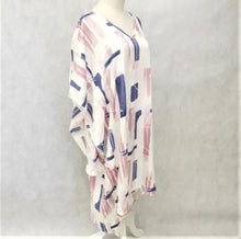Load image into Gallery viewer, Kaftan Dress Free Size in White - Tracey Glynn Fashions
