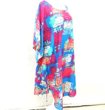 Load image into Gallery viewer, Maxi Dress With Blue Base Colour - Tracey Glynn Fashions
