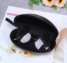 Load image into Gallery viewer, Glasses Case Hard Cover Glasses Box Pink White Black - Tracey Glynn Fashions
