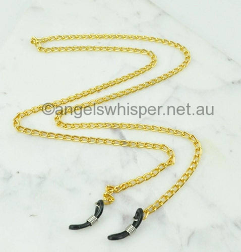 Glasses Chain Gold Linked For Reading Or Sunglasses - Tracey Glynn Fashions